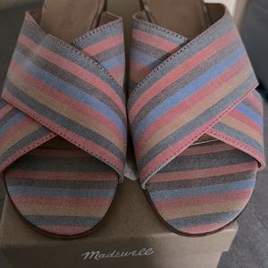 Madewell cross cross sandals